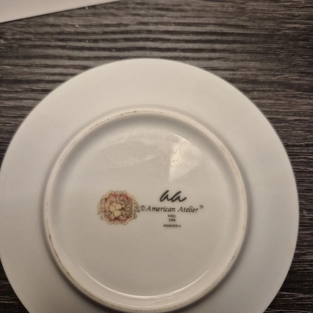American Atelier Noel Tea cup And Saucer Porcelain